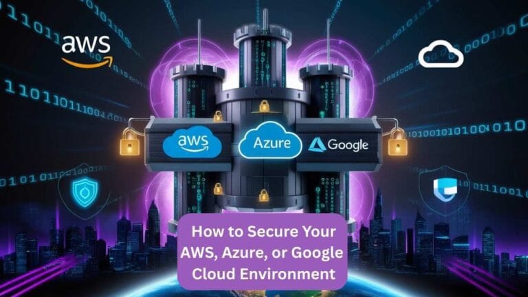 How to Secure Your AWS, Azure, or Google Cloud Environment